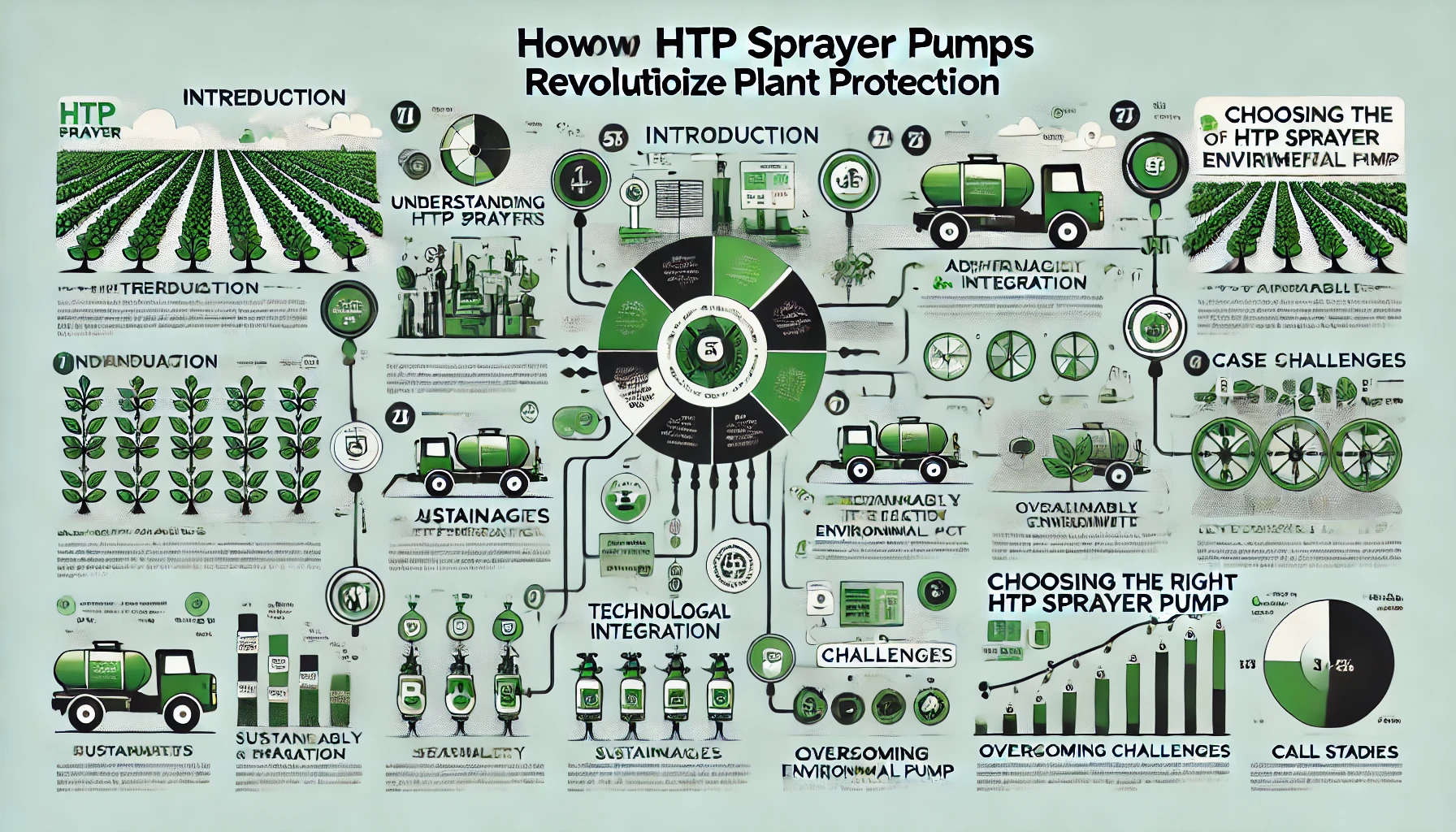 how HTP sprayer pumps revolutionize plant protection with a green theme.jpg